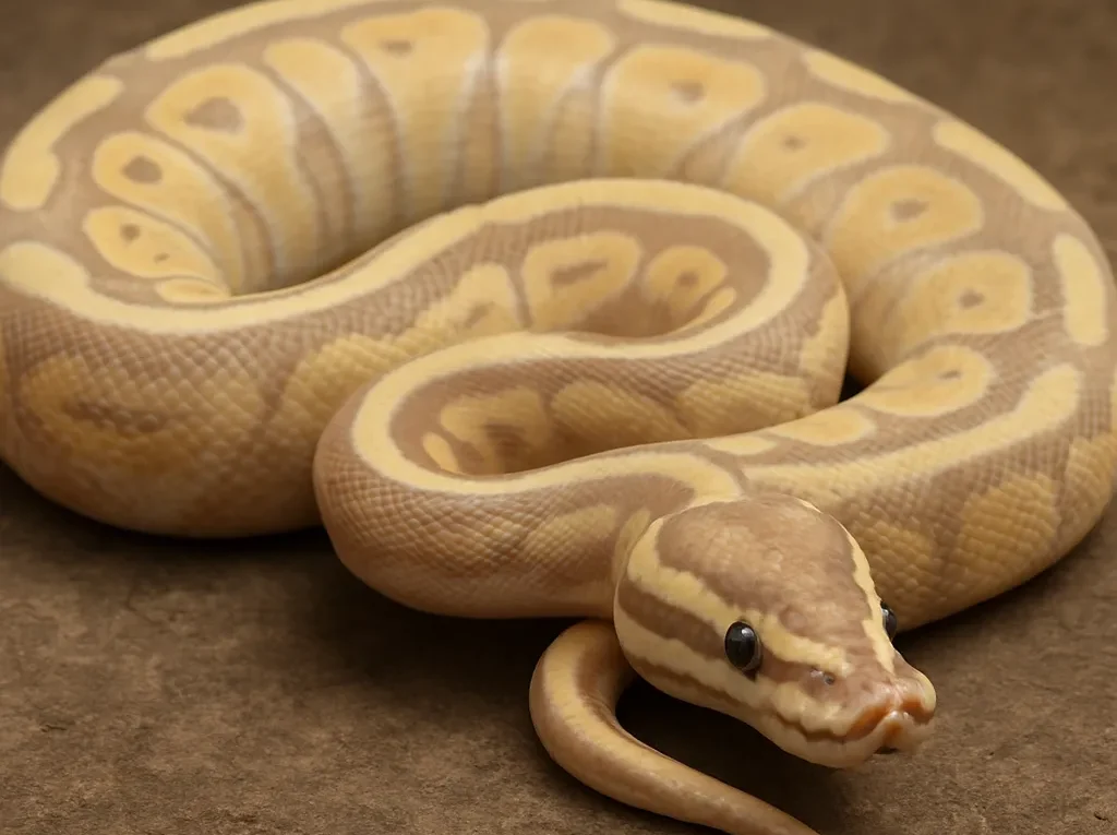Pyton królewski pastel – Python regius (odmiana barwna)