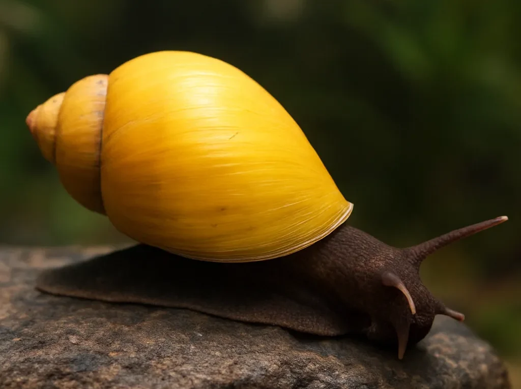 Ślimak Tylomelania yellow