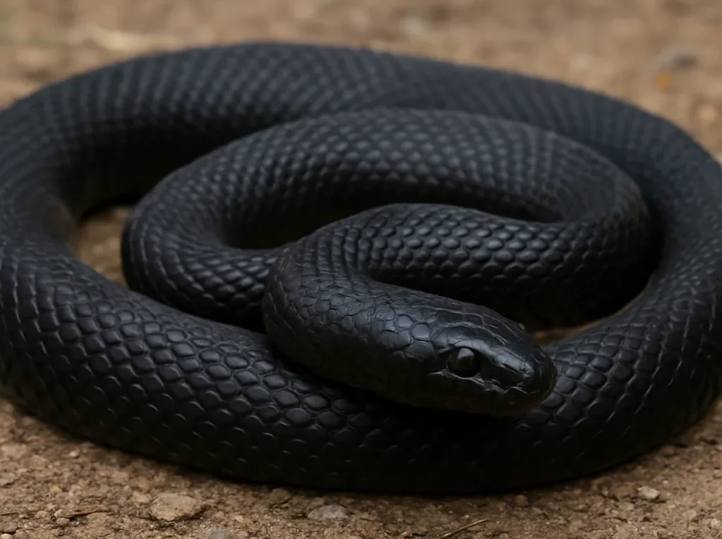 Wąż królewski meksykański czarny – Lampropeltis nigritus