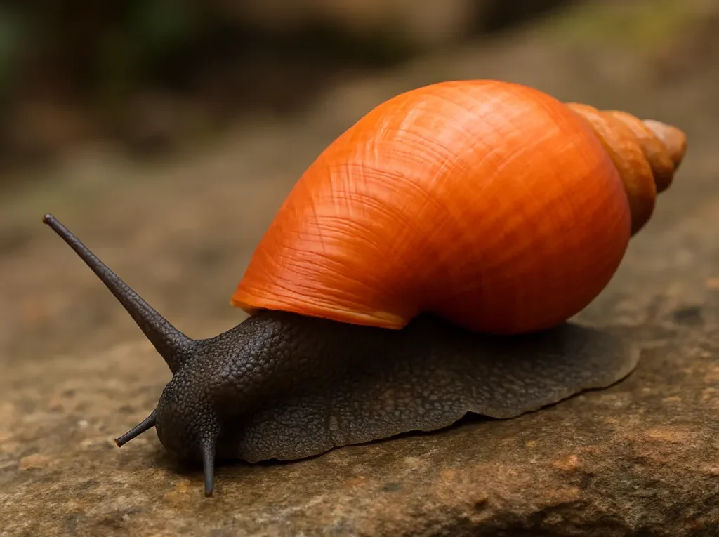 Ślimak Tylomelania orange