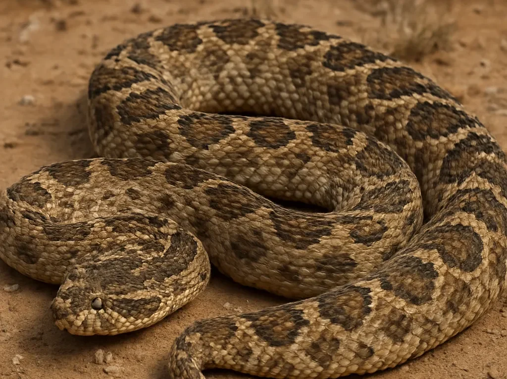 Żmija sawannowa – Bitis peringueyi