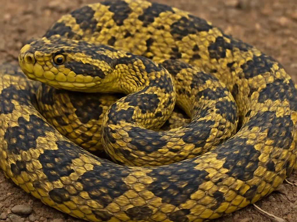 Żmija habu – Protobothrops flavoviridis