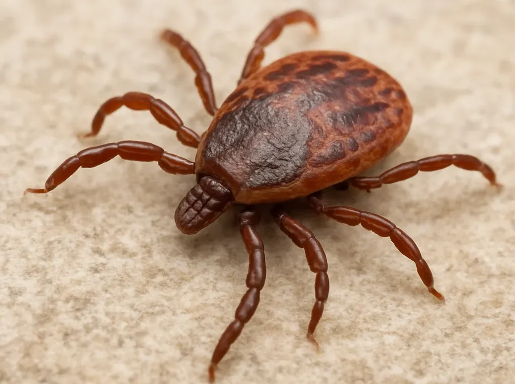 Kleszcz brązowy psów – Rhipicephalus sanguineus