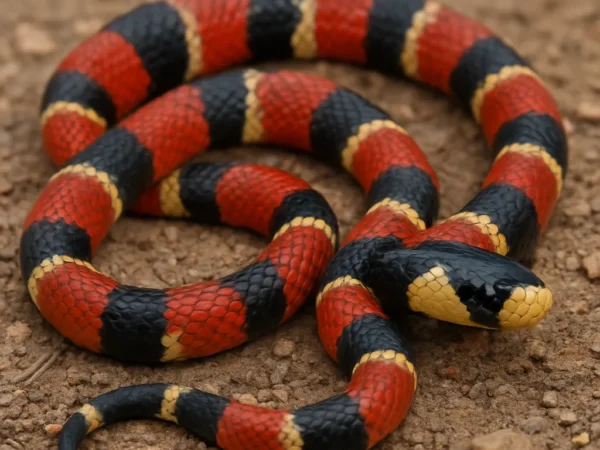 Wąż koralowy teksański – Micrurus tener