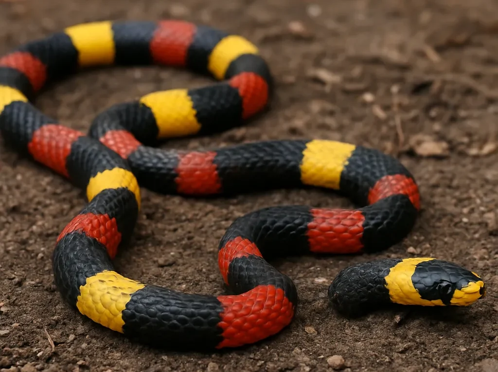 Wąż koralowy brazylijski – Micrurus corallinus
