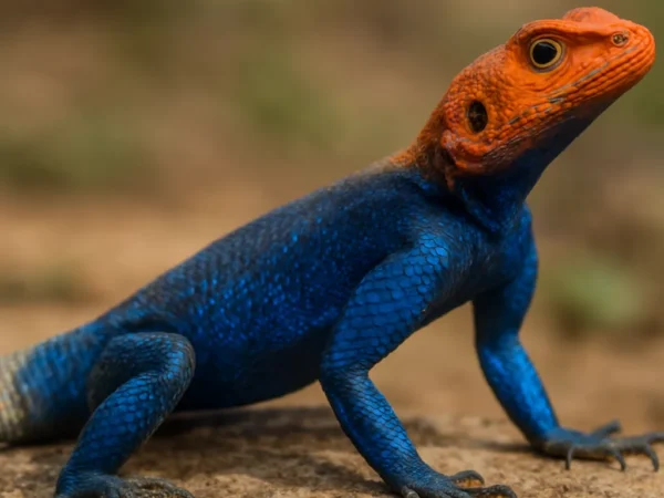Agama tęczowa – Agama agama