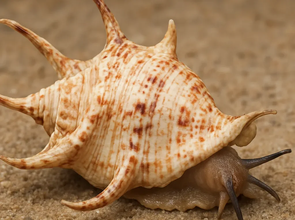 Ślimak Lambis scorpius