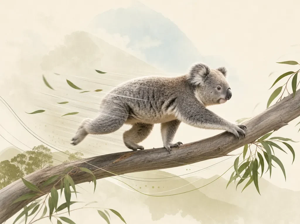 Jak szybko porusza się Koala