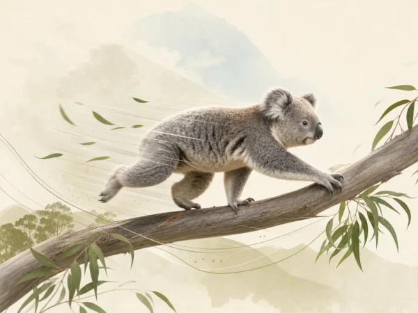 Jak szybko porusza się Koala