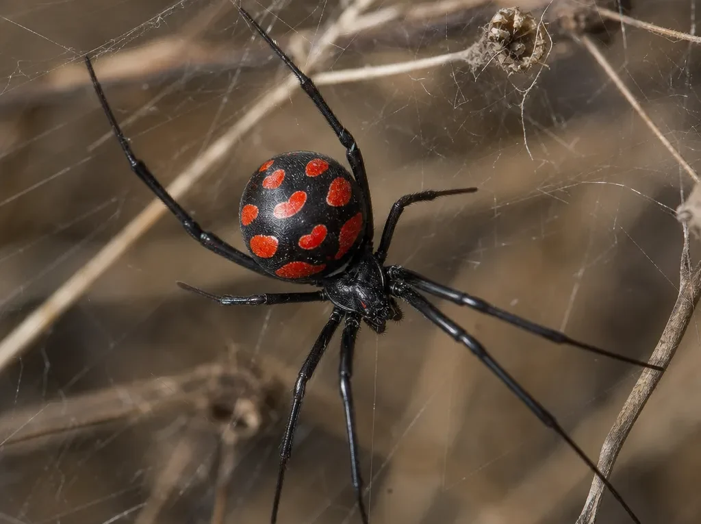 Karakurt - Latrodectus tredecimguttatus - pająk