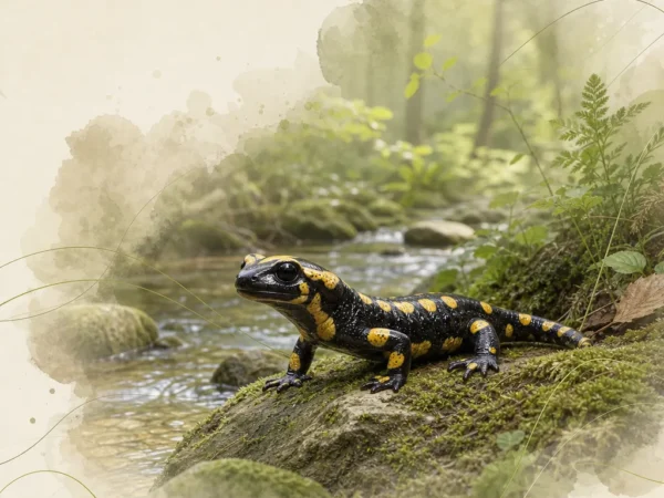 Gdzie żyje Salamandra plamista