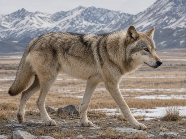 Wilk straszny - Aenocyon dirus