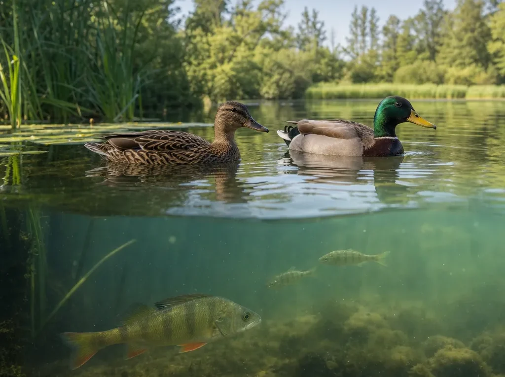 Zwierzęta żyjące w jeziorze