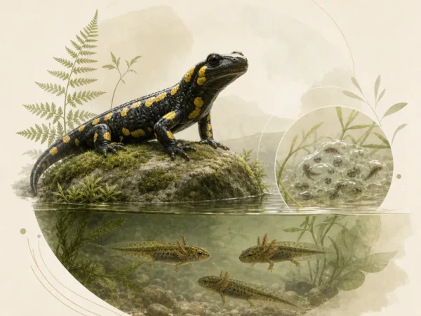 Jak rozmnaża się Salamandra plamista
