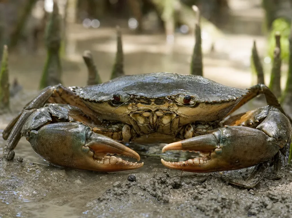 Krab mangrowy olbrzymi - Scylla serrata - krab