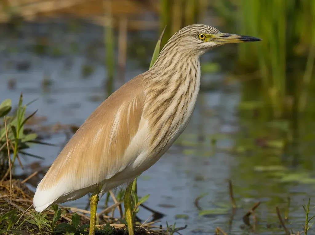 Ardeola (czapla złotawa) – Ardeola ralloides