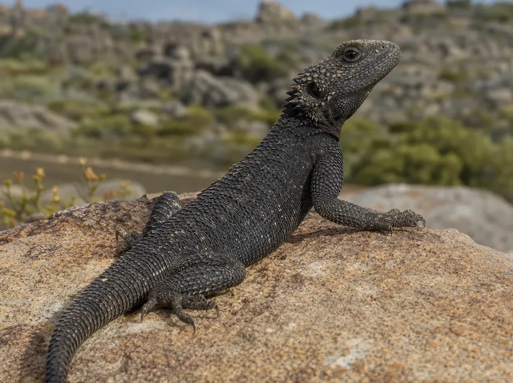 Agama południowoafrykańska – Agama atra