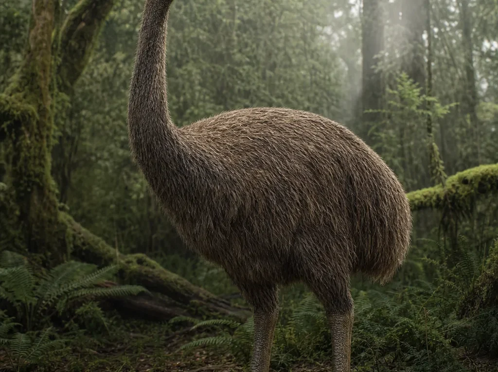 Moa olbrzymia - Dinornis robustus