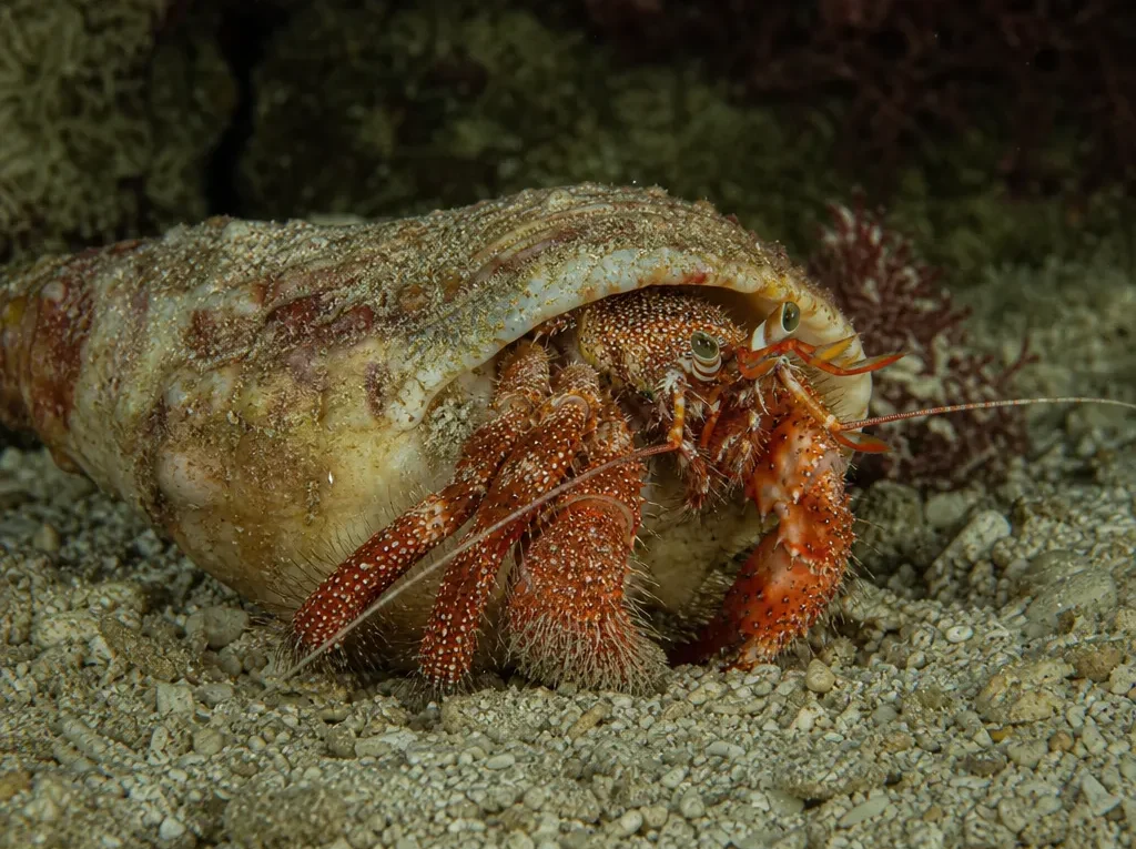 Krab pustelnik Calcinus tibicen – Calcinus tibicen