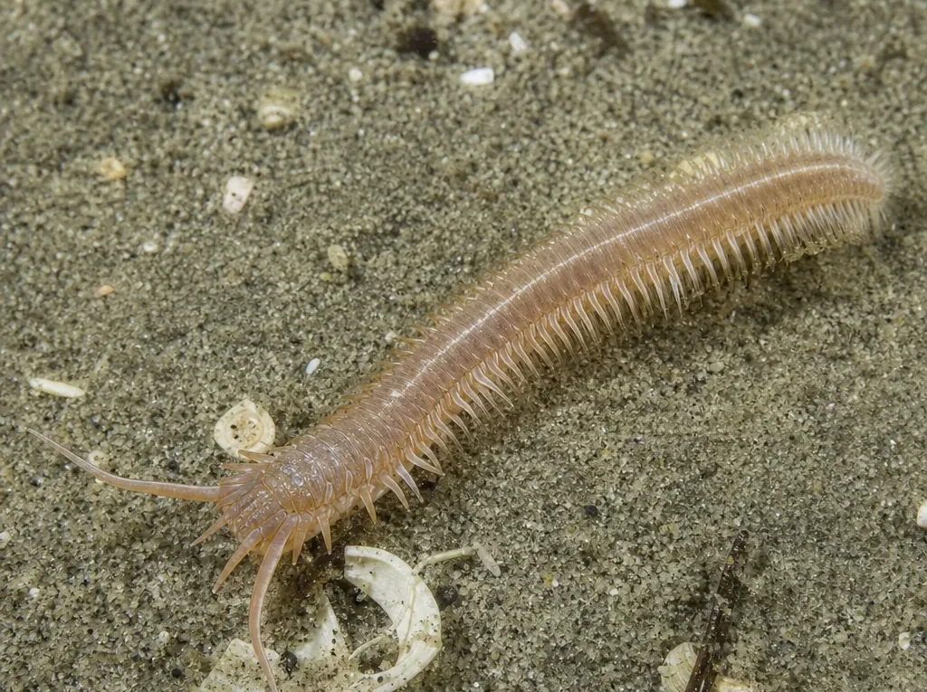 Glycera alba - Glycera alba - wieloszczet