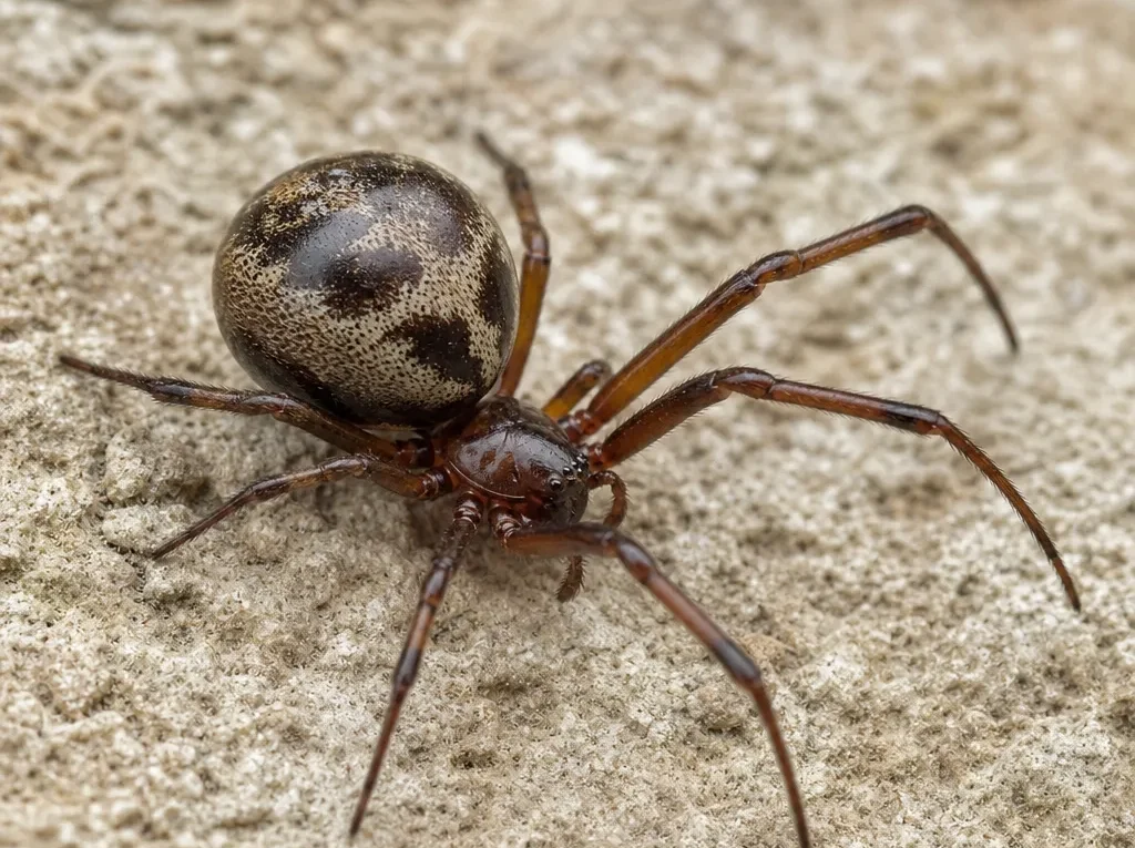 Fałszywa wdowa wielka - Steatoda grossa - pająk
