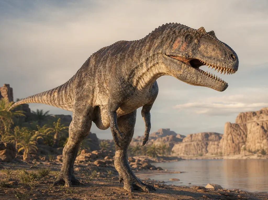 Karcharodontozaur - Carcharodontosaurus