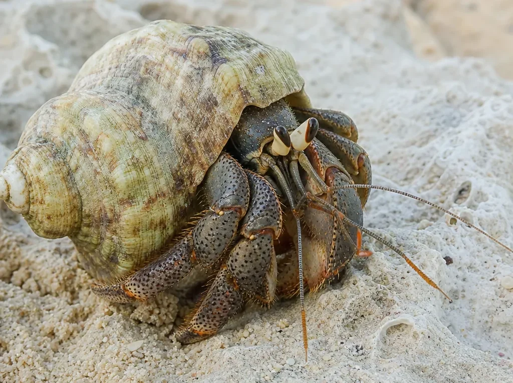 Krab pustelnik Calcinus laevimanus – Calcinus laevimanus