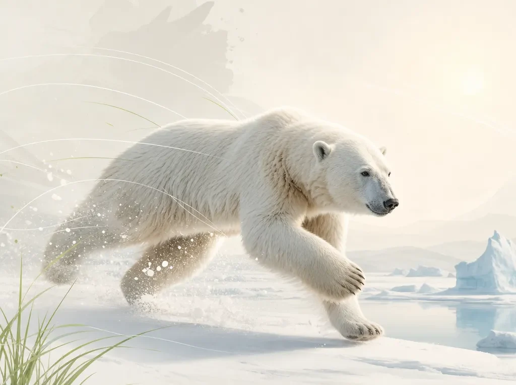 Jak szybko porusza się Niedźwiedź polarny