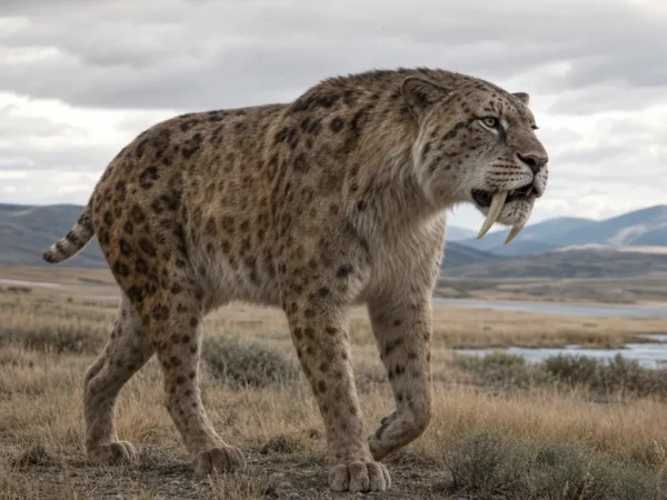 Tygrys szablozębny - Smilodon fatalis