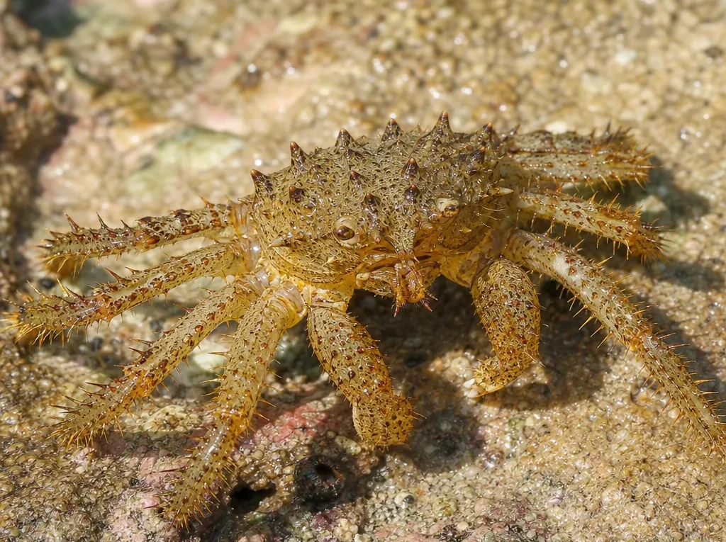 Krab pająk kolczasty - Maja brachydactyla - krab pająk