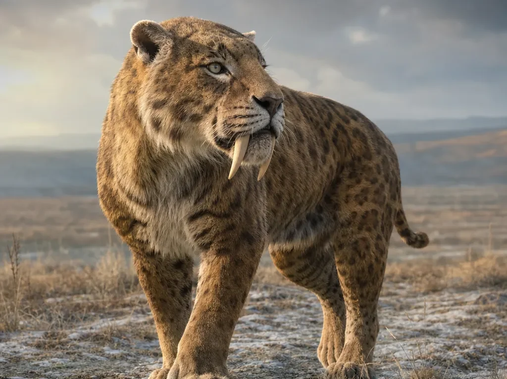 Homoterium - Homotherium latidens