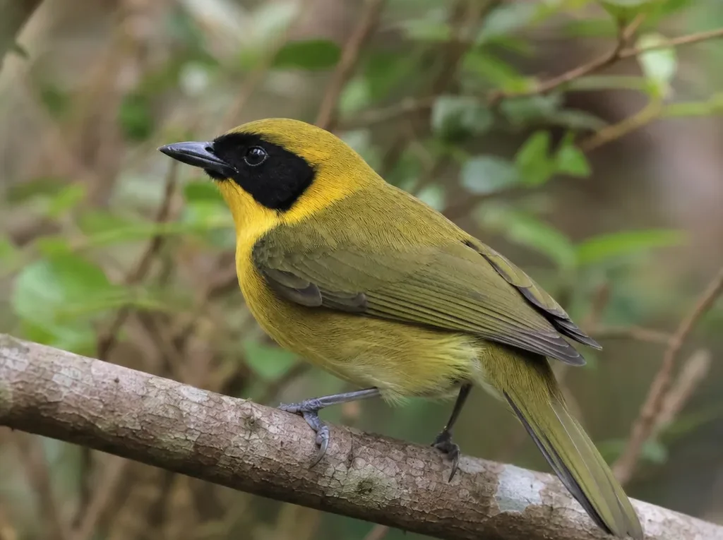 Afrykanka czarnolica – Chlorocichla flavicollis