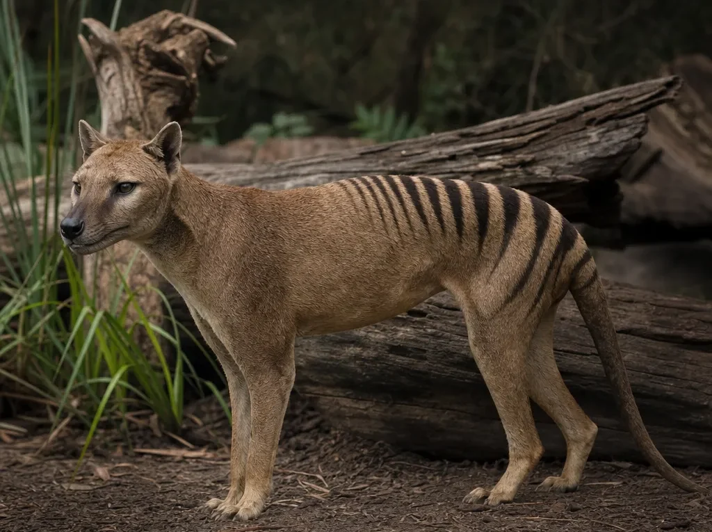 Wilk tasmański - Thylacinus cynocephalus