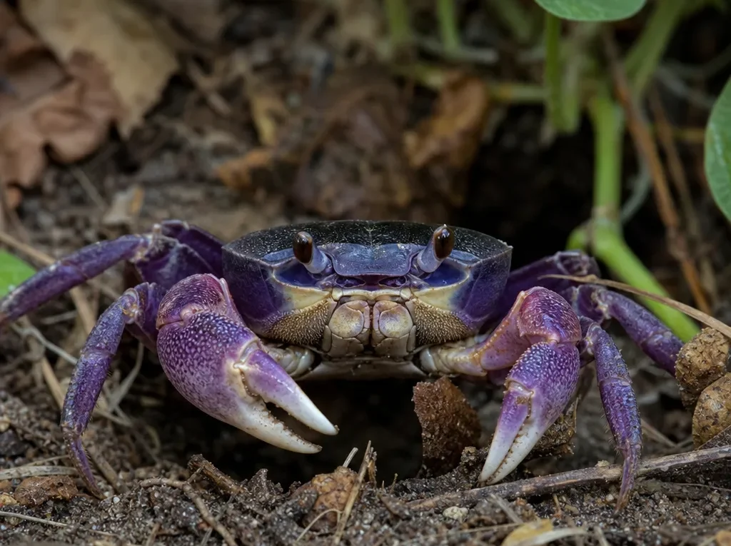 Krab fioletowy ogrodowy – Gecarcinus lateralis