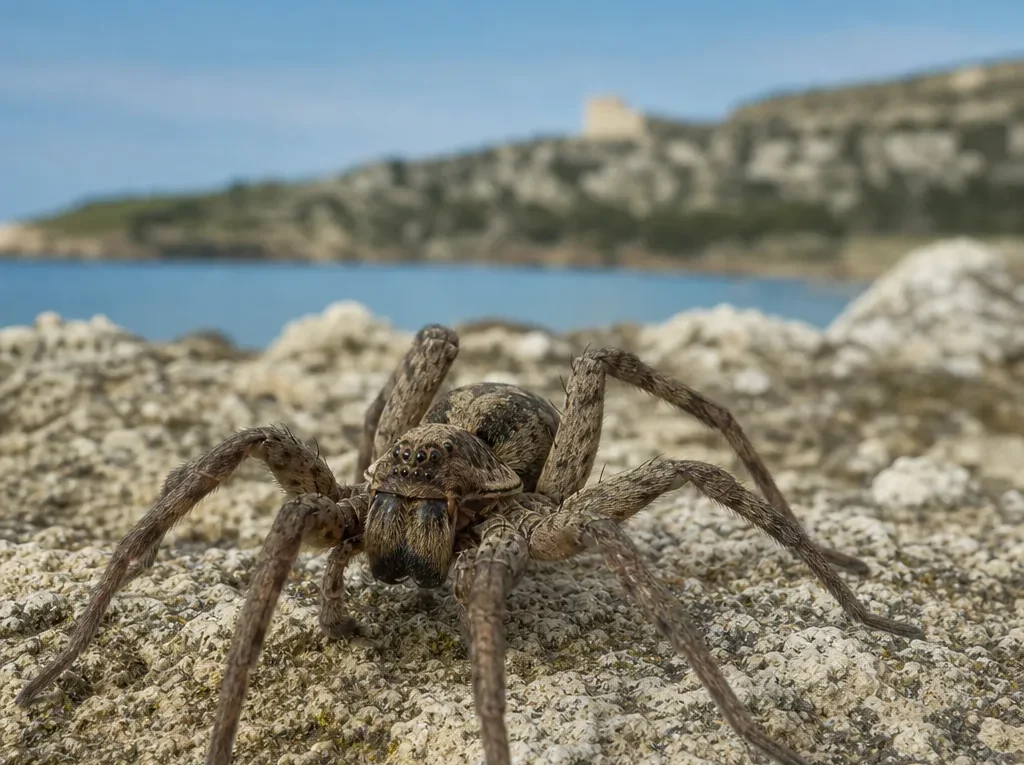 Tarantula apulijska - Lycosa tarantula - pająk