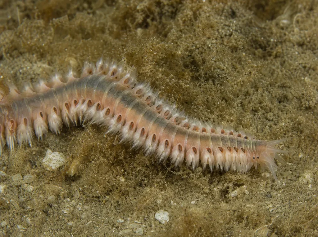 Lysidice collaris - Lysidice collaris - wieloszczet