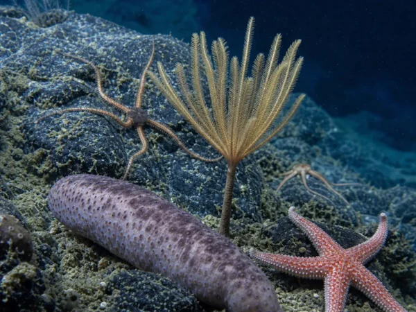Zwierzęta żyjące na dnie oceanu