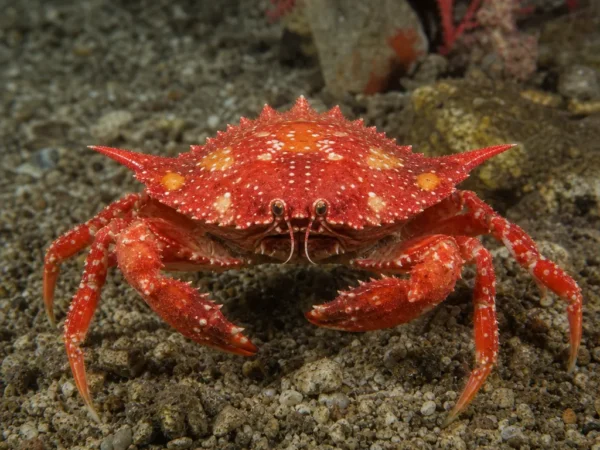 Krab hełmiasty – Carpilius corallinus