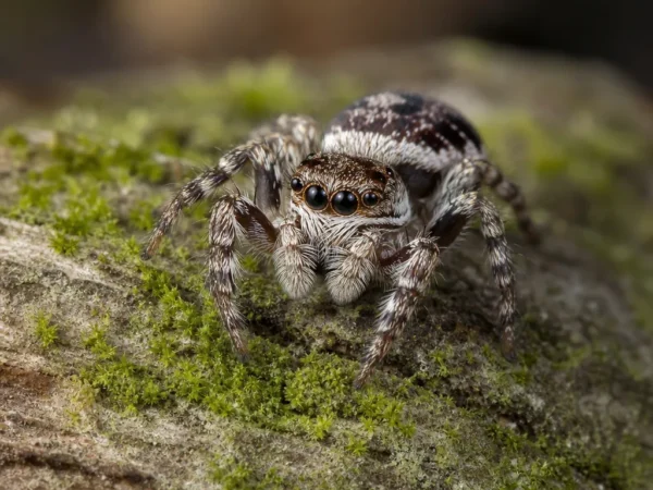 Skakun Adansona - Hasarius adansoni - pająk