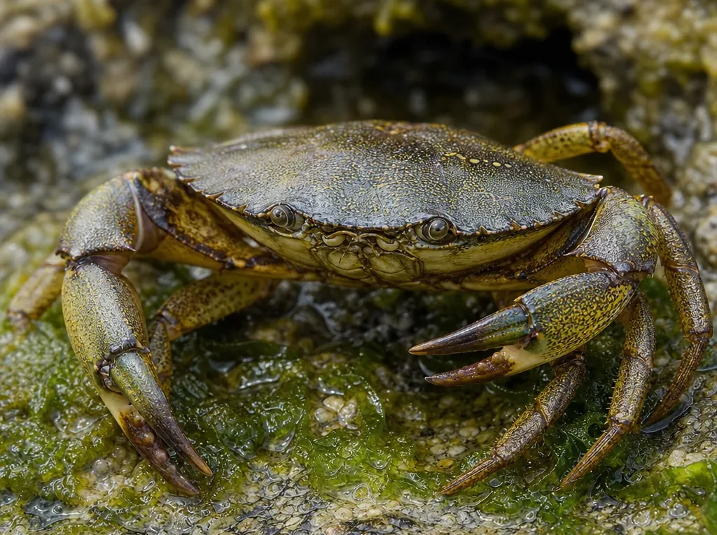 Krab zielony śródziemnomorski - Carcinus aestuarii - krab