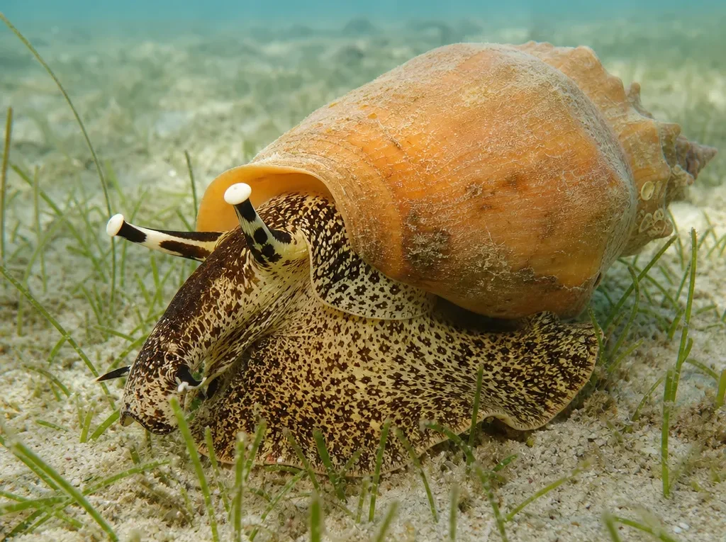 Ślimak Strombus gibberulus