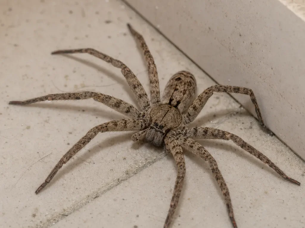 Spachacz domowy - Heteropoda venatoria - pająk
