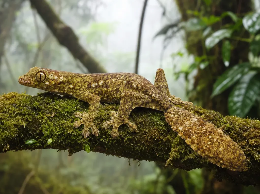 Gekon lasów mglistych – Gekko mindorensis