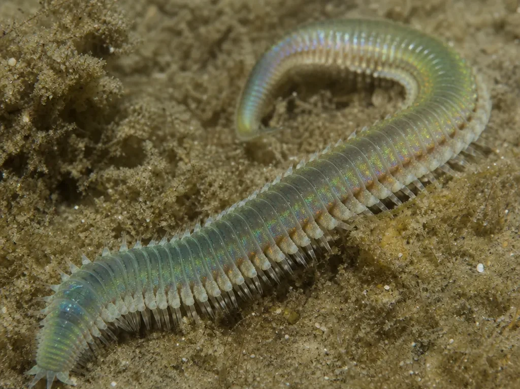 Palola viridis - Palola viridis - wieloszczet