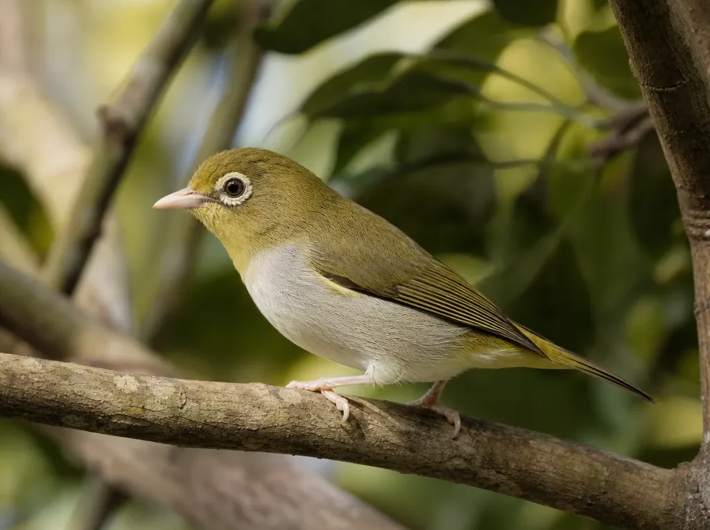 Białynosek – Zosterops pallidus