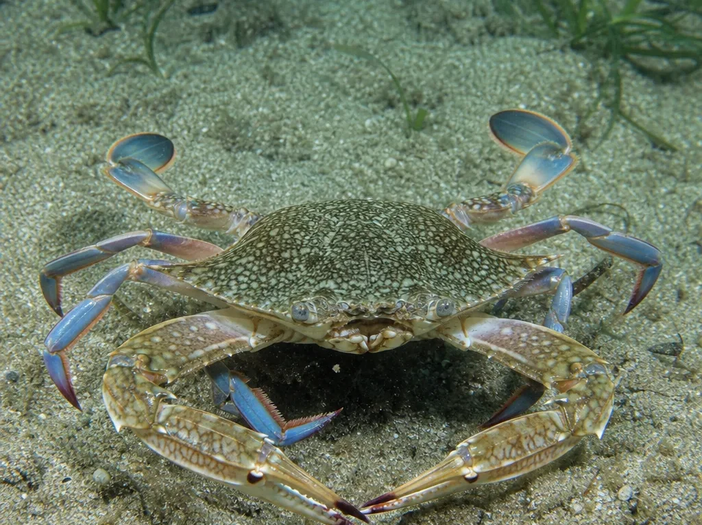 Krab gazami - Portunus trituberculatus - krab pływający