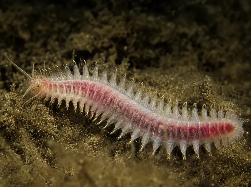 Ophryotrocha diadema - Ophryotrocha diadema - wieloszczet