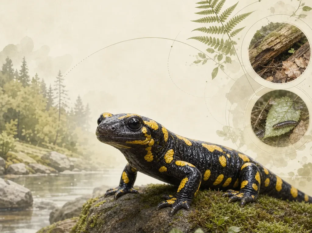 Jak wygląda Salamandra plamista