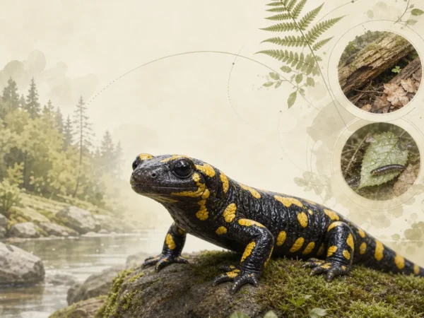 Jak wygląda Salamandra plamista